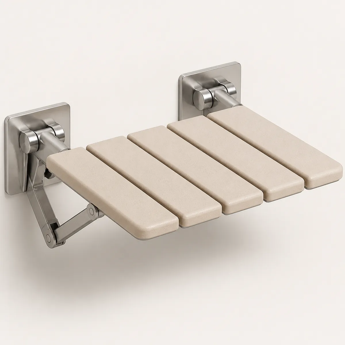 Folding shower seat, the real-world character this definition is written to capture