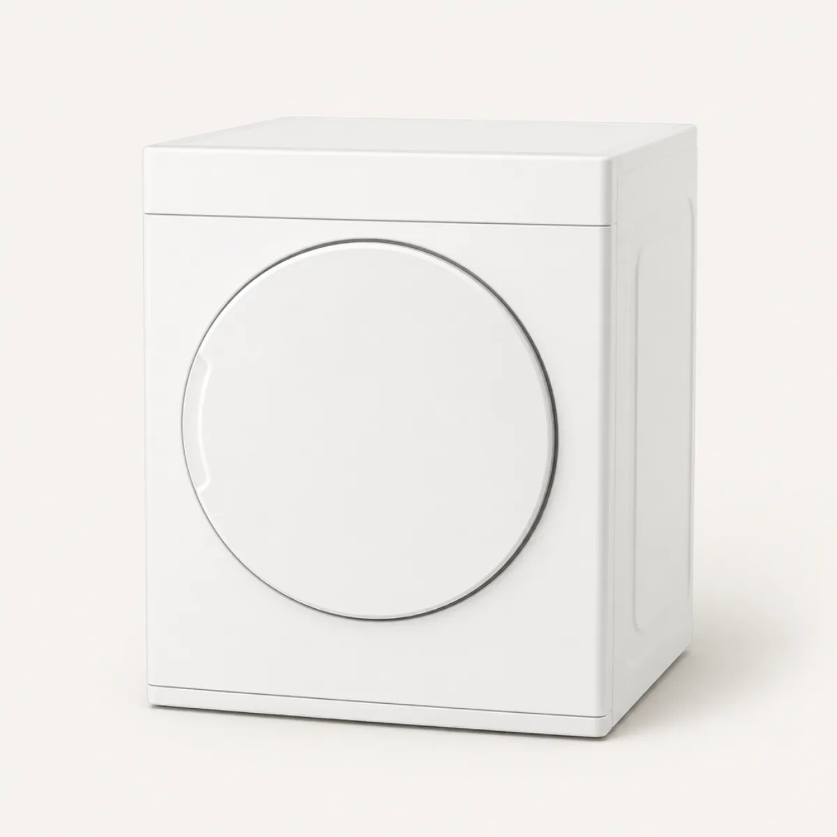 Front load dryer, the real-world character this definition is written to capture