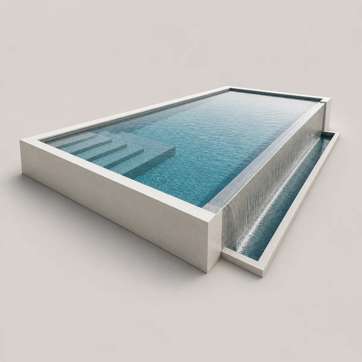 Infinity edge pool, the real-world character this definition is written to capture