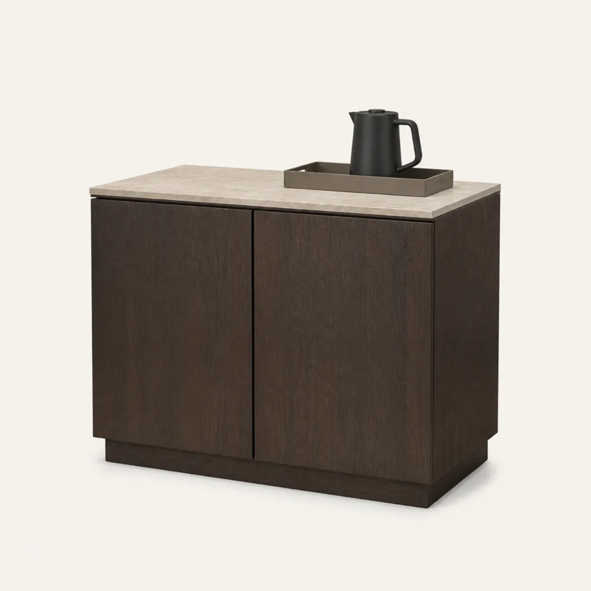 Minibar cabinet, the real-world character this definition is written to capture