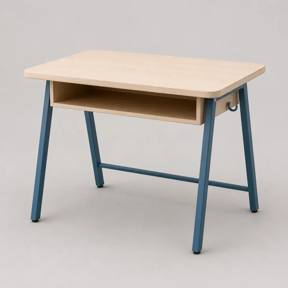 Primary student desk, the real-world character this definition is written to capture
