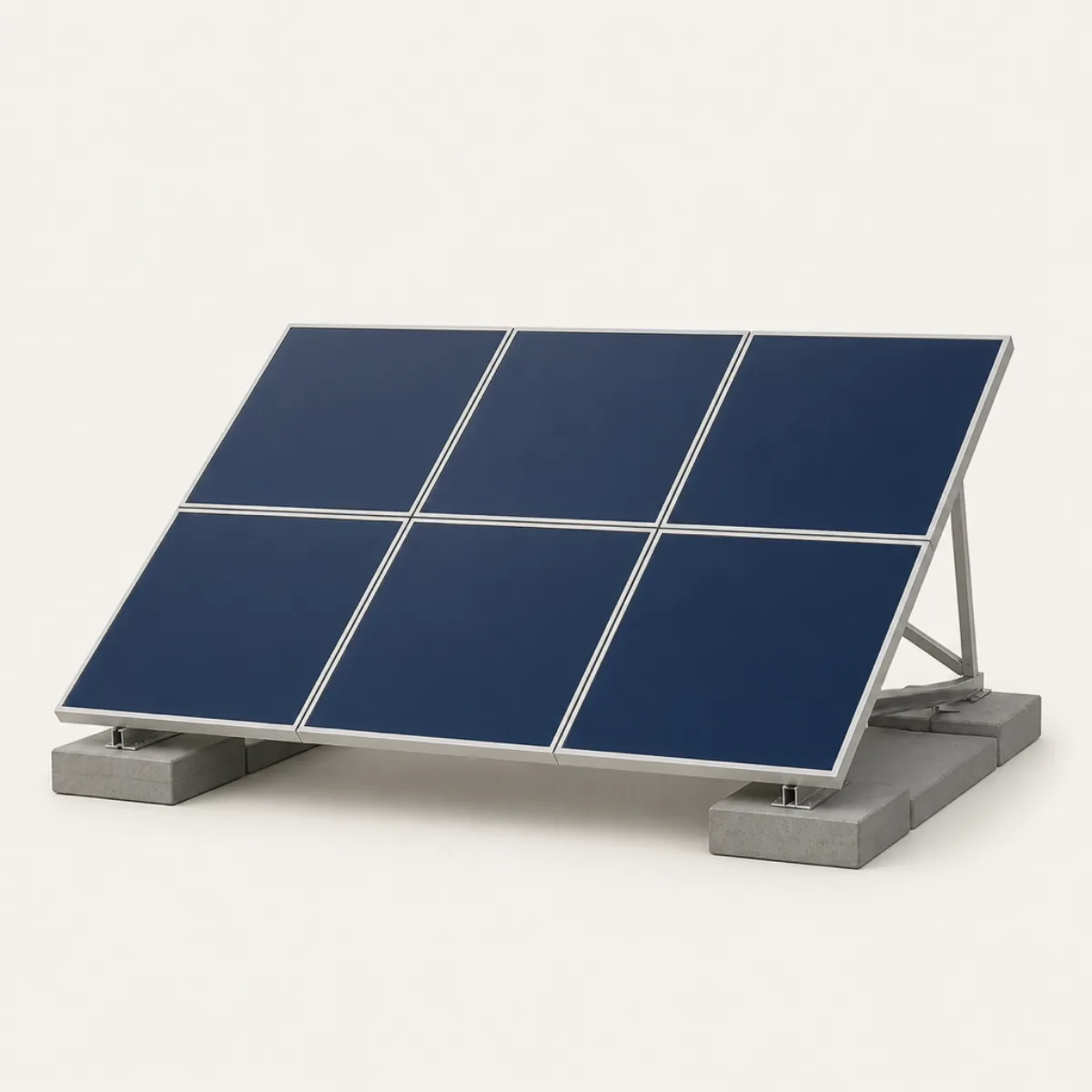 Pv array, shown as a photorealistic visual reference