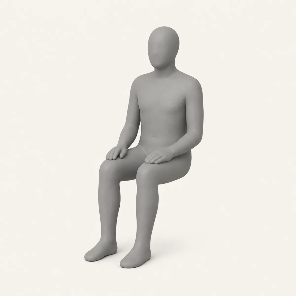 Seated figure, the real-world character this definition is written to capture