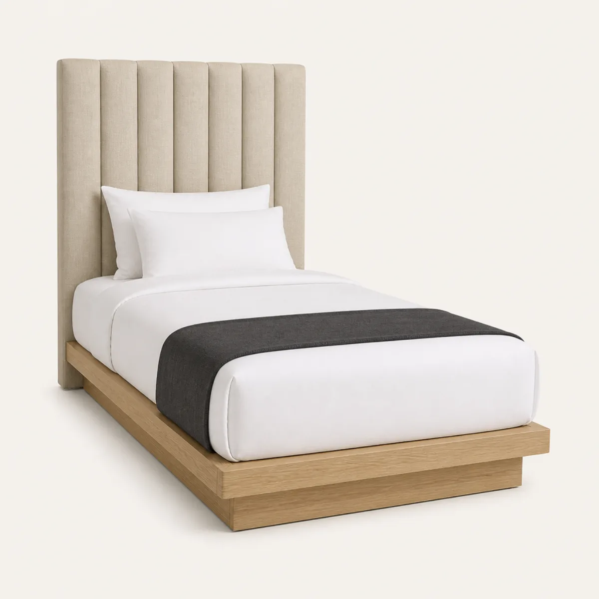 Single platform bed, the real-world character this definition is written to capture