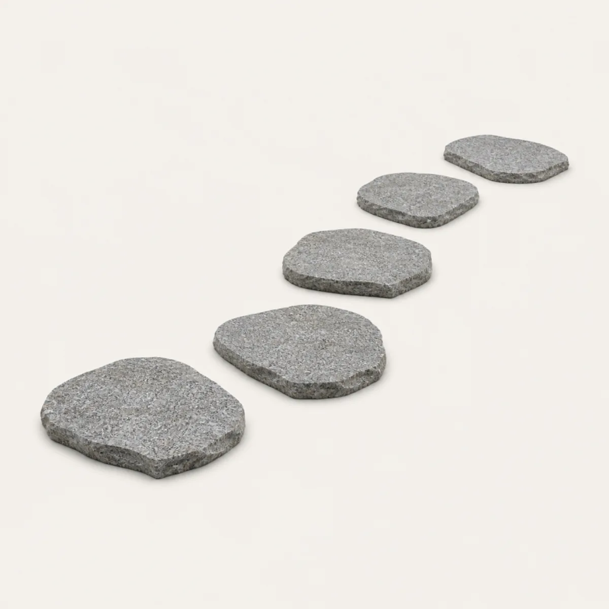 Stepping stones, the real-world character this definition is written to capture