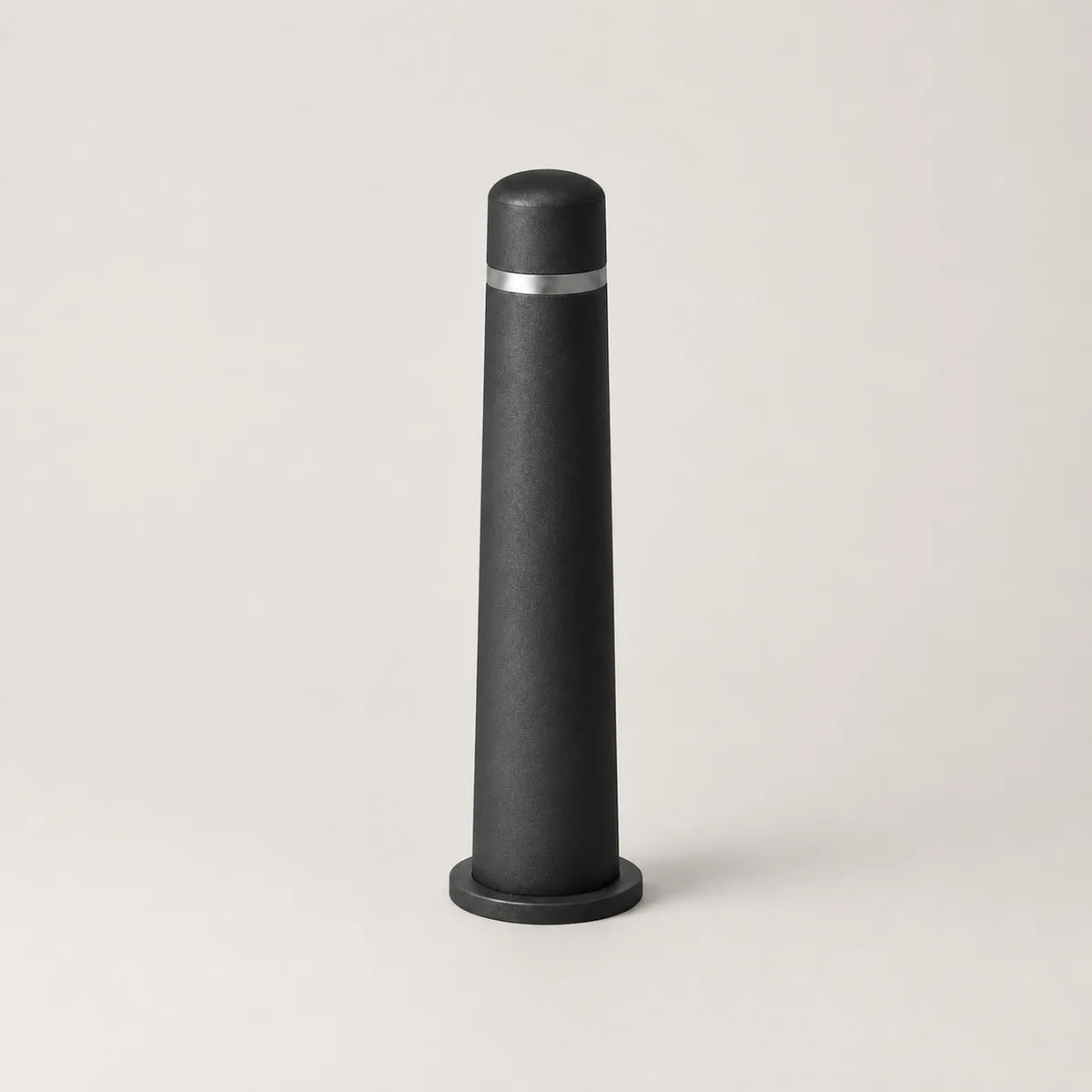 Tapered ring bollard, the real-world character this definition is written to capture