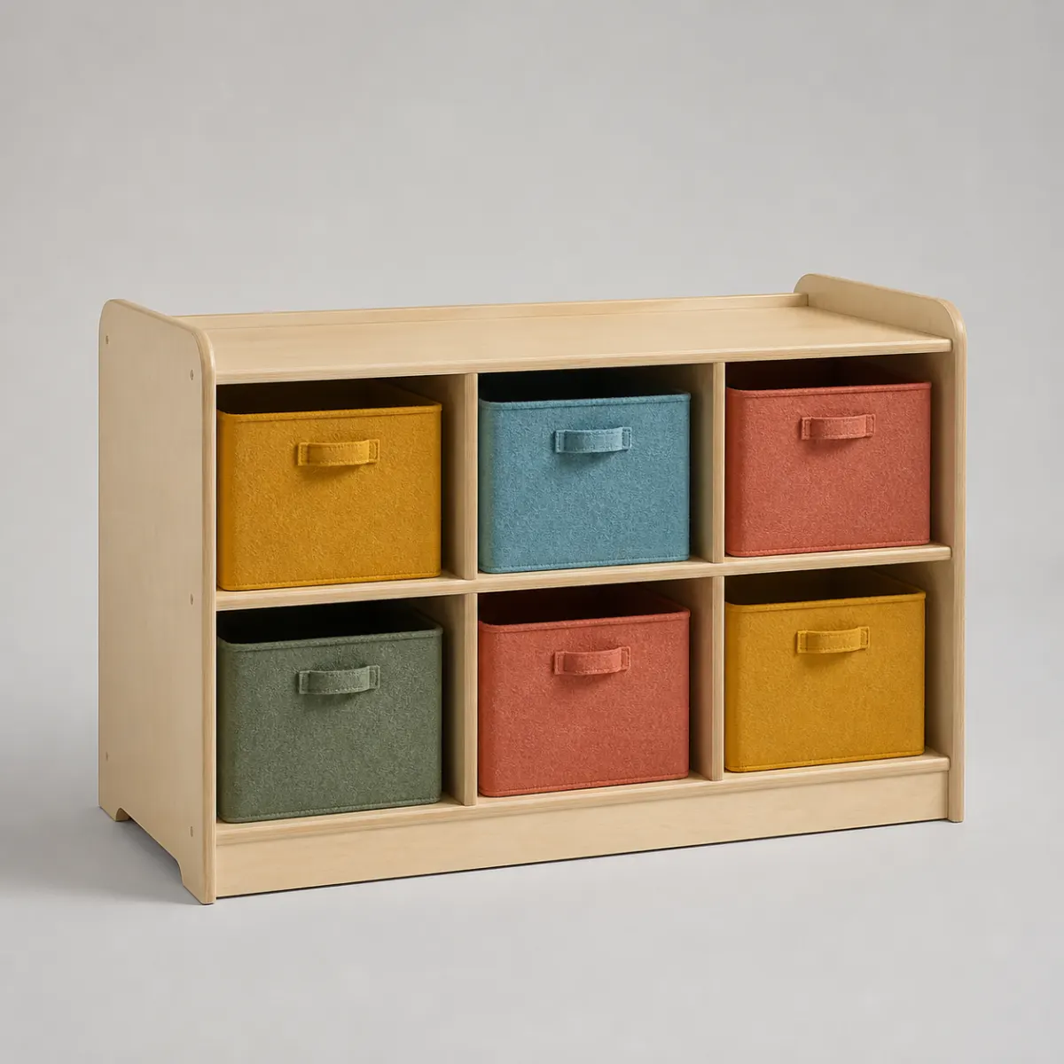 Toy shelf, the real-world character this definition is written to capture
