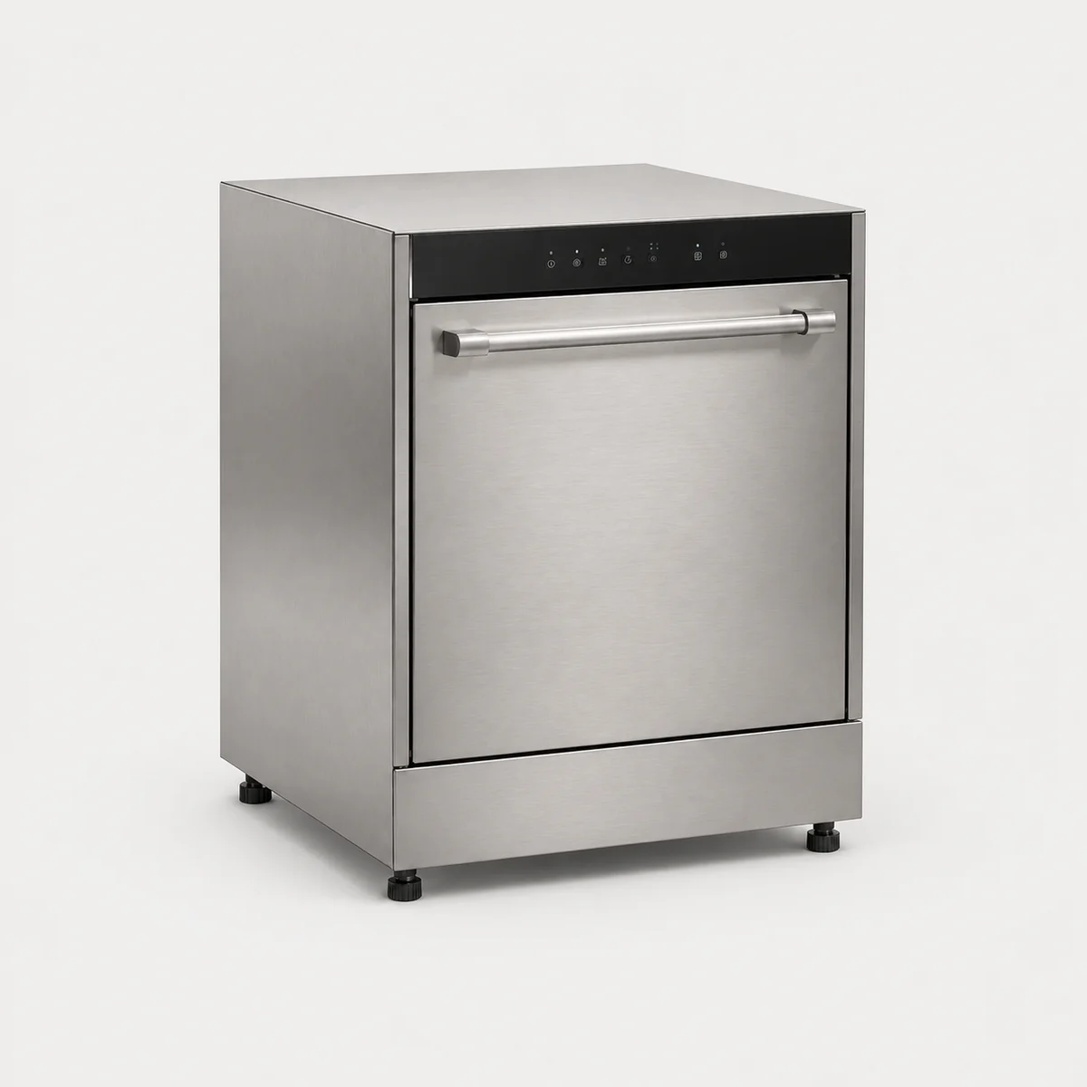 Undercounter dishwasher, the real-world character this definition is written to capture