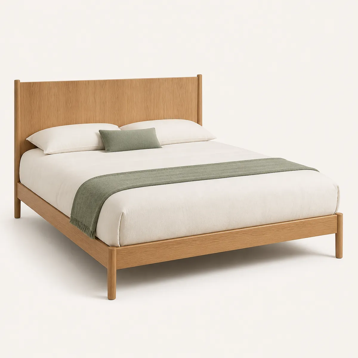 Warm oak bed, the real-world character this definition is written to capture