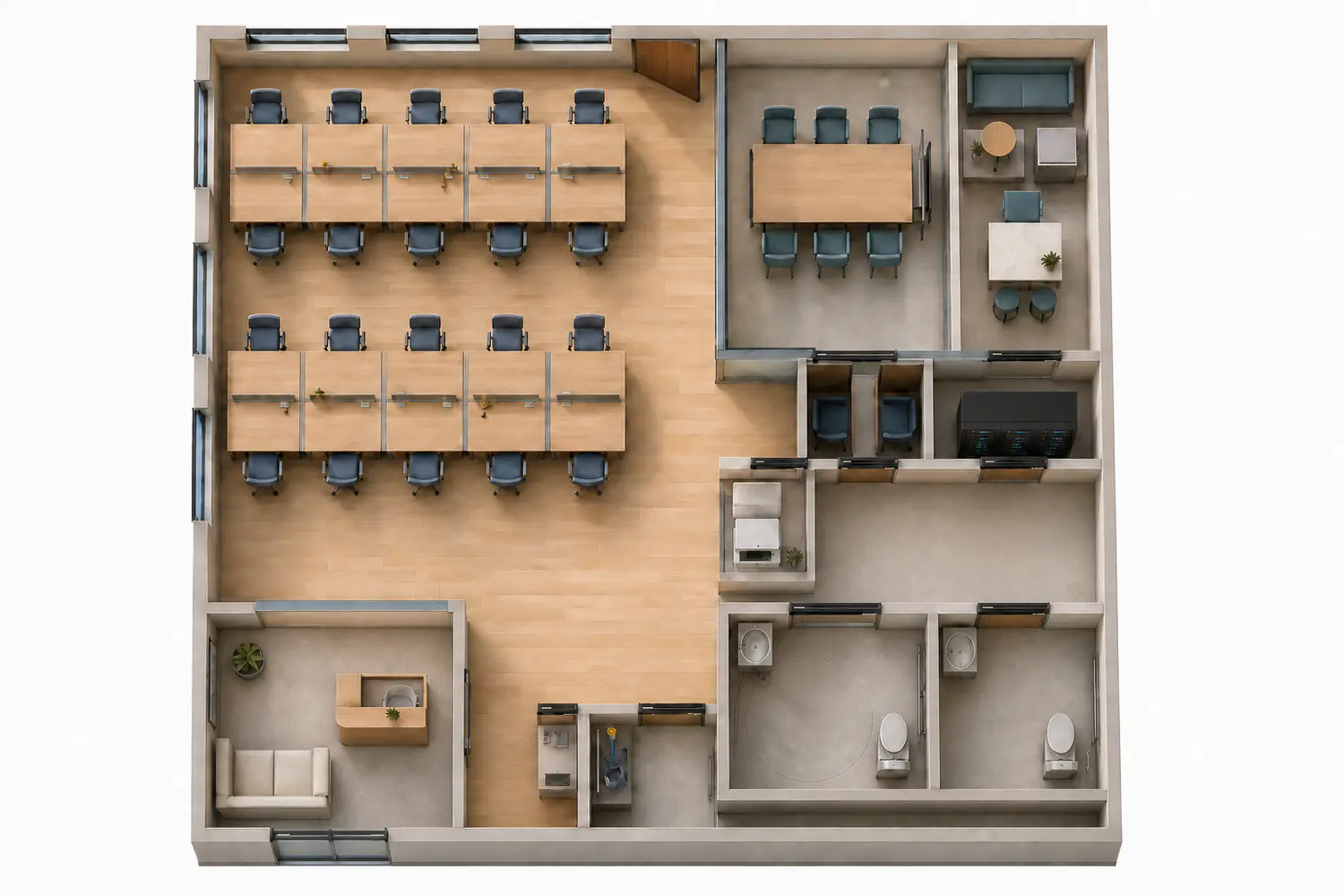 Authored reference of Open-Plan Office